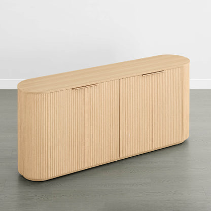 Bowen – 70” Fluted Wood Sideboard