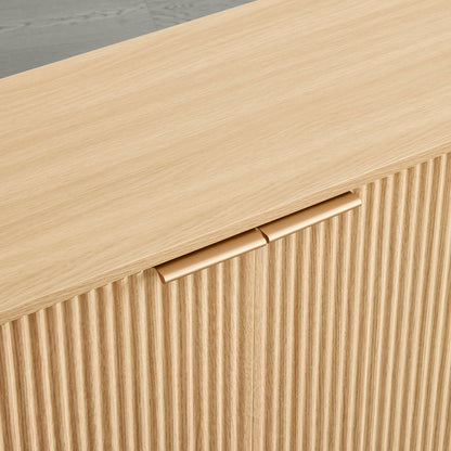 Bowen – 70” Fluted Wood Sideboard