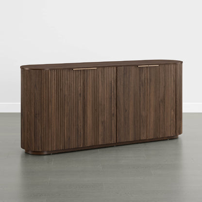Bowen – 70” Fluted Wood Sideboard