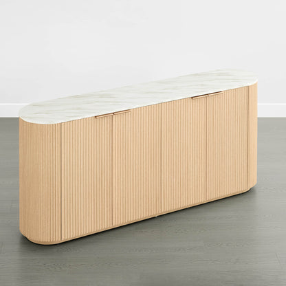 Bowen – 70" Fluted Wood Sideboard