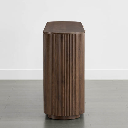 Bowen – 70” Fluted Wood Sideboard