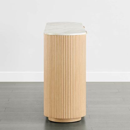 Bowen – 70" Fluted Wood Sideboard