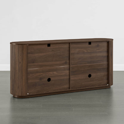 Bowen – 70” Fluted Wood Sideboard