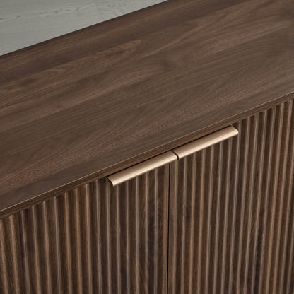 Bowen – 70” Fluted Wood Sideboard