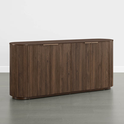 Bowen – 70" Fluted Wood Sideboard