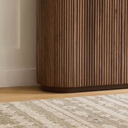 Bowen – 70” Fluted Wood Sideboard