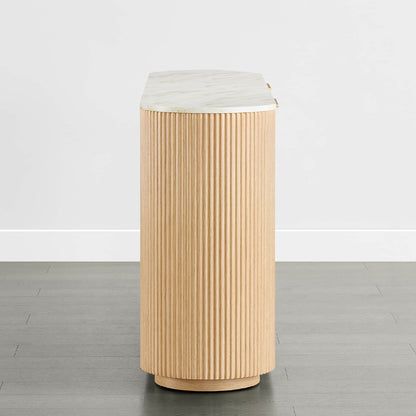 Bowen – 70” Fluted Wood Sideboard