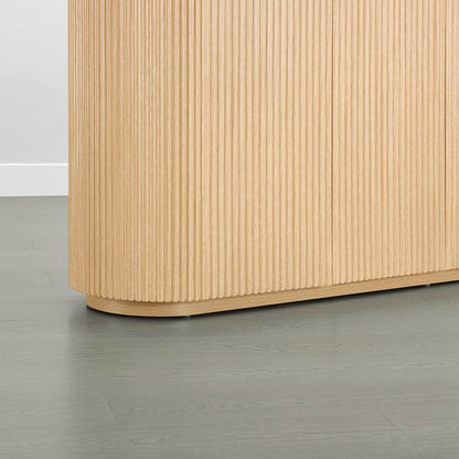 Bowen – 70” Fluted Wood Sideboard