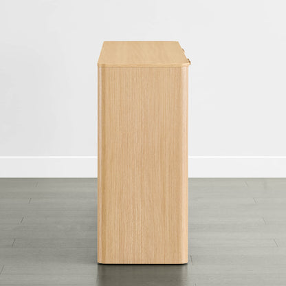 Bowen – 61” Fluted Wood Sideboard, High-Leg