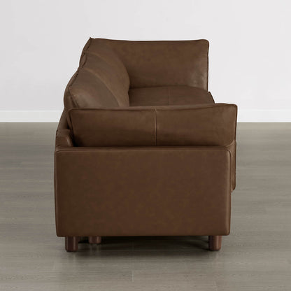 Brendon Modular 3-Seat Sofa with Wood Leg