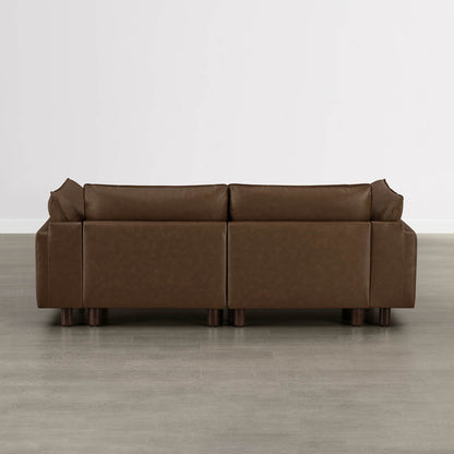 Brendon Modular 2-Seat Sofa with Wood Leg