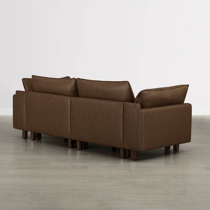Brendon Modular 2-Seat Sofa with Wood Leg