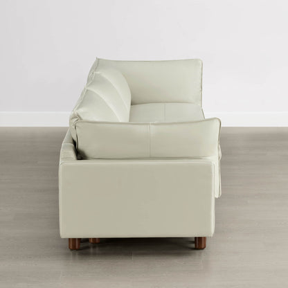 Brendon Modular 3-Seat Sofa with Wood Leg