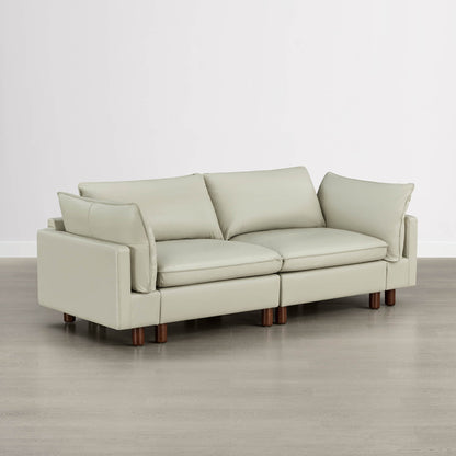 Brendon Modular 2-Seat Sofa with Wood Leg
