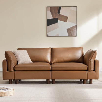 Brendon Modular 2-Seat Sofa with Wood Leg