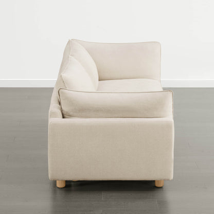 Brendon Modular 2-Seat Sofa with Wood Leg