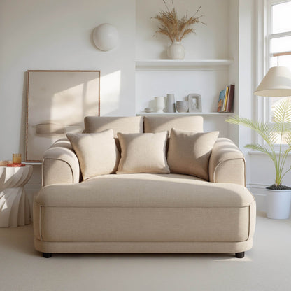 Charles Modern Oversized Chaise Lounge Accent Chair