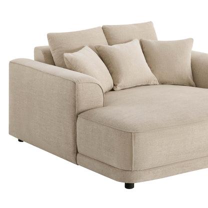 Charles Modern Oversized Chaise Lounge Accent Chair