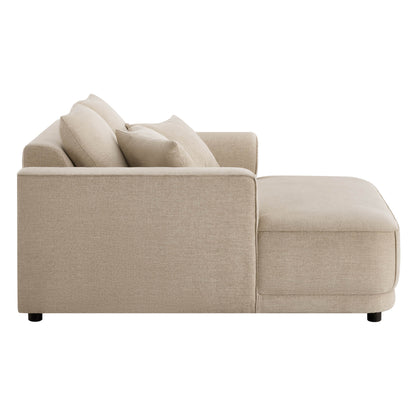 Charles Modern Oversized Chaise Lounge Accent Chair