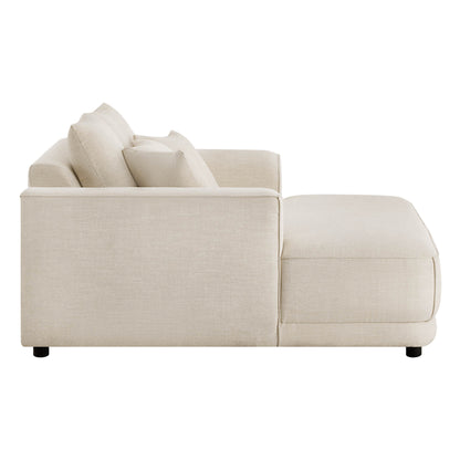 Charles Modern Oversized Chaise Lounge Accent Chair