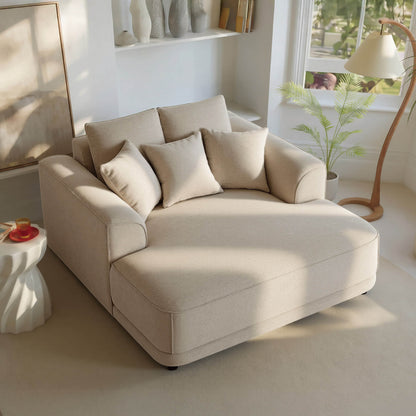 Charles Modern Oversized Chaise Lounge Accent Chair