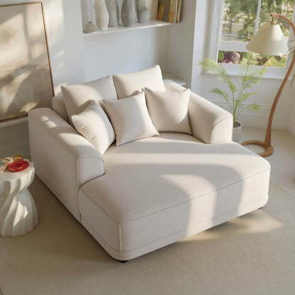 Charles Modern Oversized Chaise Lounge Accent Chair