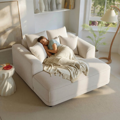 Charles Modern Oversized Chaise Lounge Accent Chair