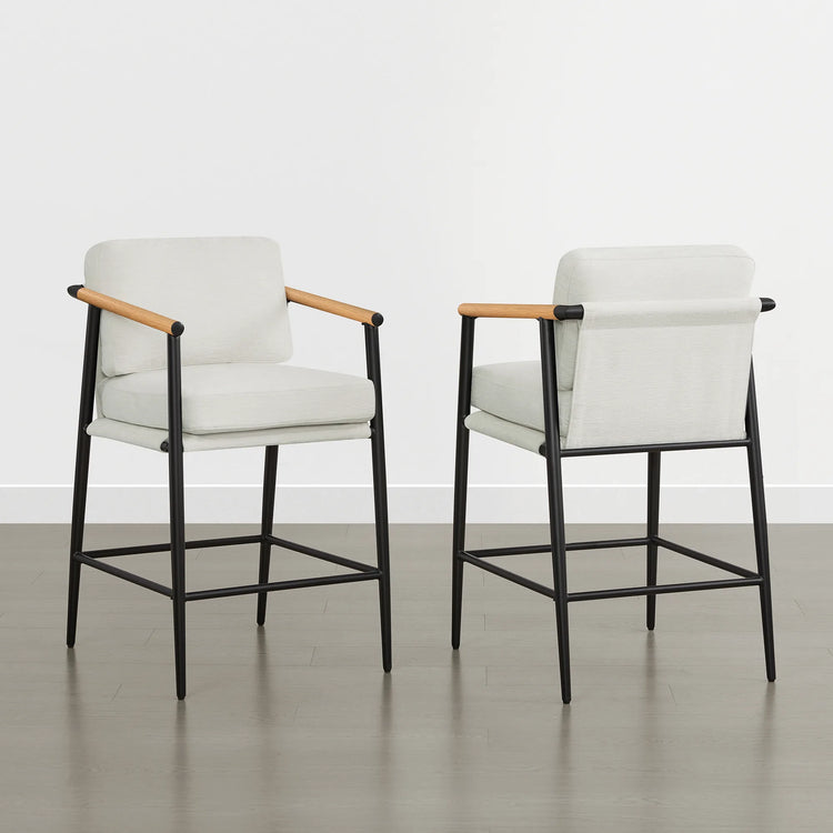 Charlotte Basic Modern Counter Stool (Set of 2)