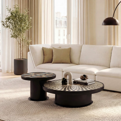 Chess Artistic Nesting Coffee Table Set