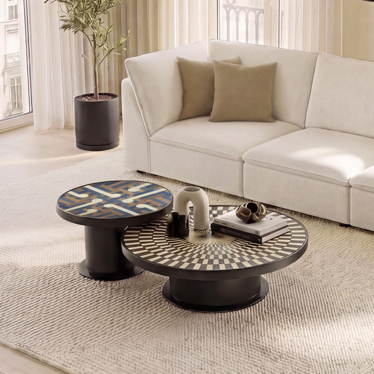 Chess Artistic Nesting Coffee Table Set