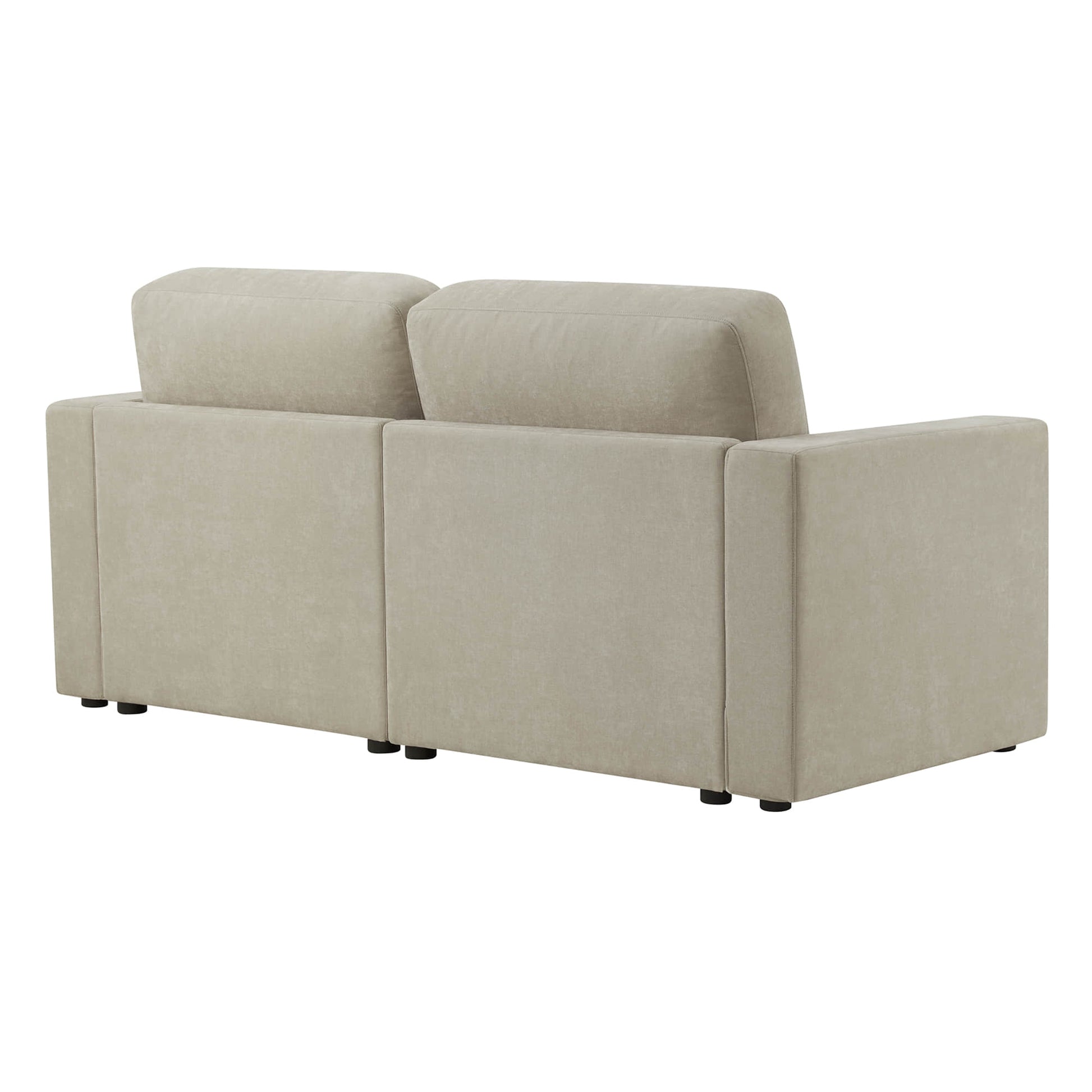 Versatile modular sofa sectional with sleek design