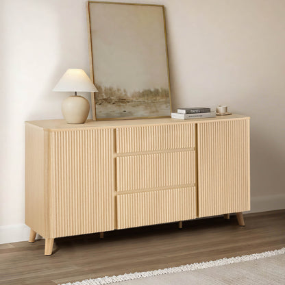 Clara Contemporary Wood Sideboard - 62’’