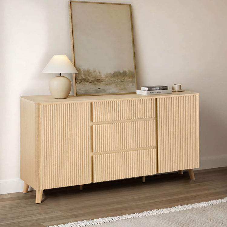 Clara Contemporary Wood Sideboard - 62’’