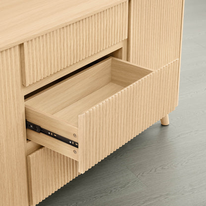 Clara Contemporary Wood Sideboard - 62’’