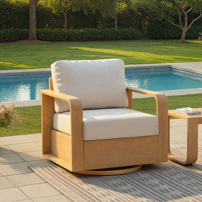 Dylan Modern Outdoor Swivel Patio Bistro Set