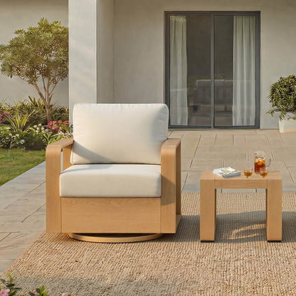 Dylan Modern Outdoor Swivel Patio Bistro Set