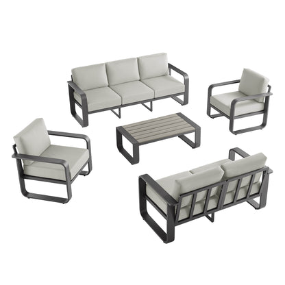 Dylan Modern 5-Piece Outdoor Patio Sofa Set