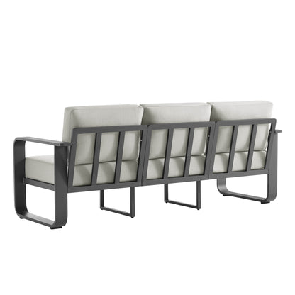 Dylan Modern 4-Piece Patio Sofa Set