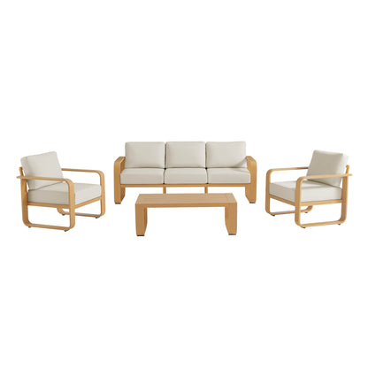 Dylan Modern 4-Piece Patio Sofa Set