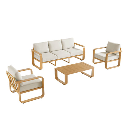 Dylan Modern 4-Piece Patio Sofa Set