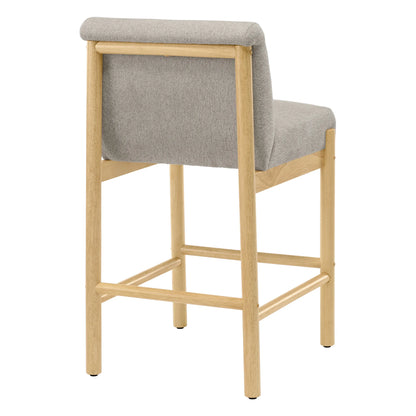 Elijah Wood Base Counter Stool (Set of 2)