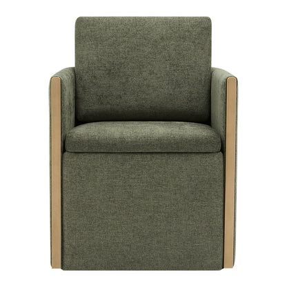 Elsa Rolling Dining Chair with Hidden Storage
