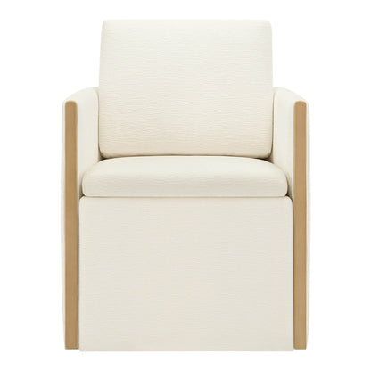 Elsa Rolling Dining Chair with Hidden Storage