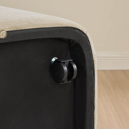 Elsa Rolling Dining Chair with Hidden Storage