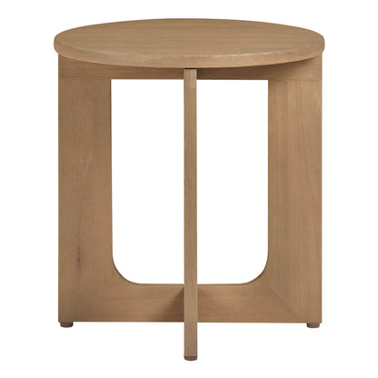 Emberly Modern Outdoor Eucalyptus Wood Swivel Bistro Set