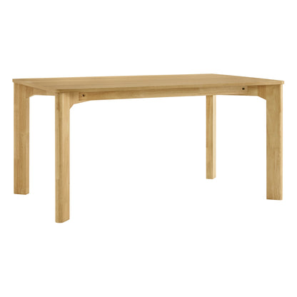 Everett Modern Rectangular Wood Dining Table