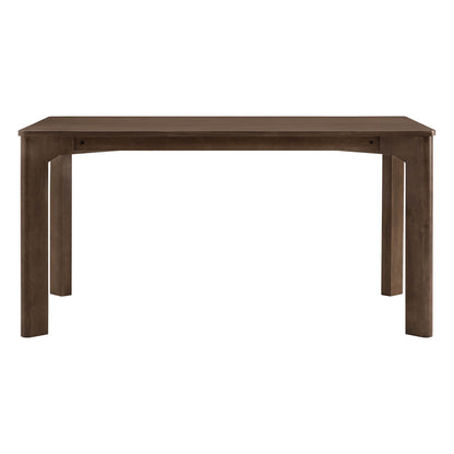 Everett Modern Rectangular Wood Dining Table