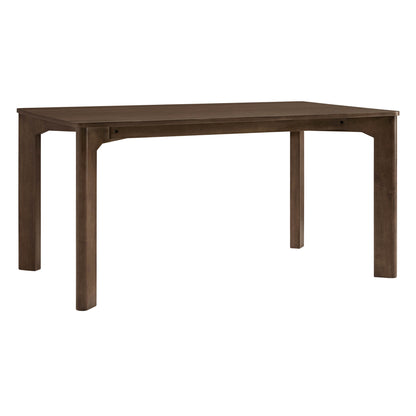 Everett Modern Rectangular Wood Dining Table