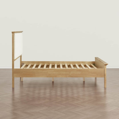 Ezra Mid-Century Boucle Platform Bed