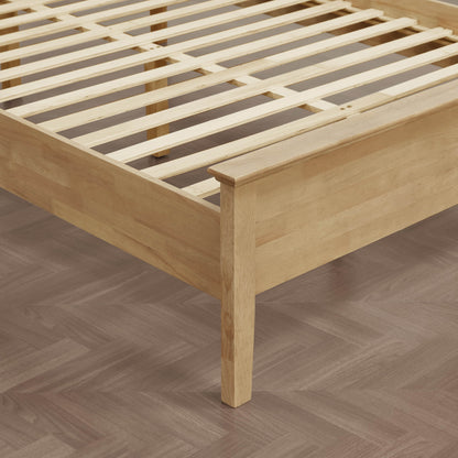 Ezra Mid-Century Boucle Platform Bed